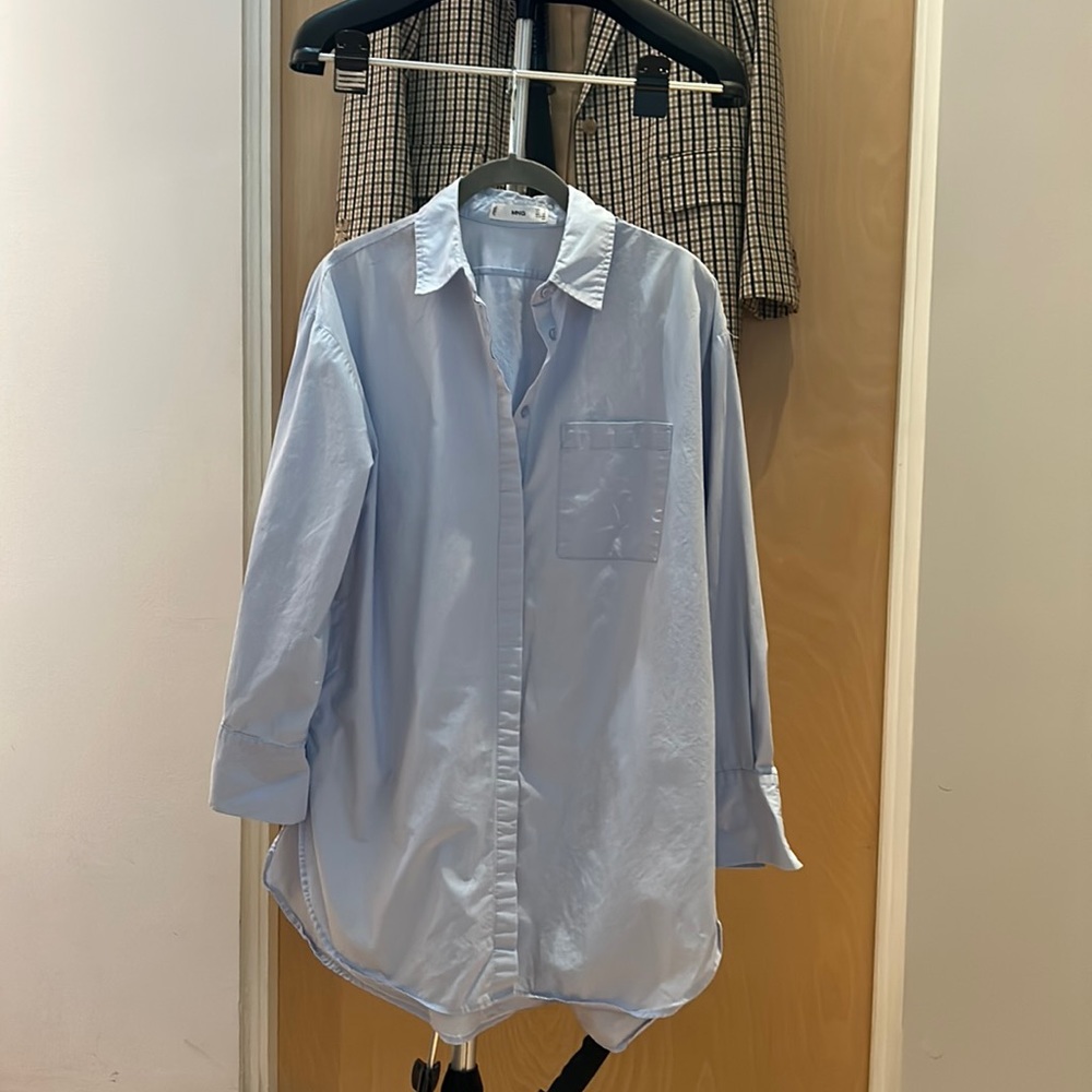 Oversize men’s style button down